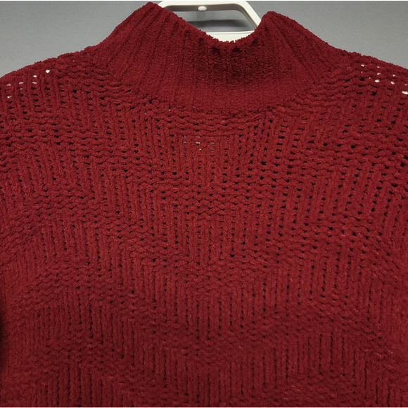 York & Hudson Sweater Womens XL Textured Zig Zag Chevron Pullover Soft Knit - Picture 4 of 12